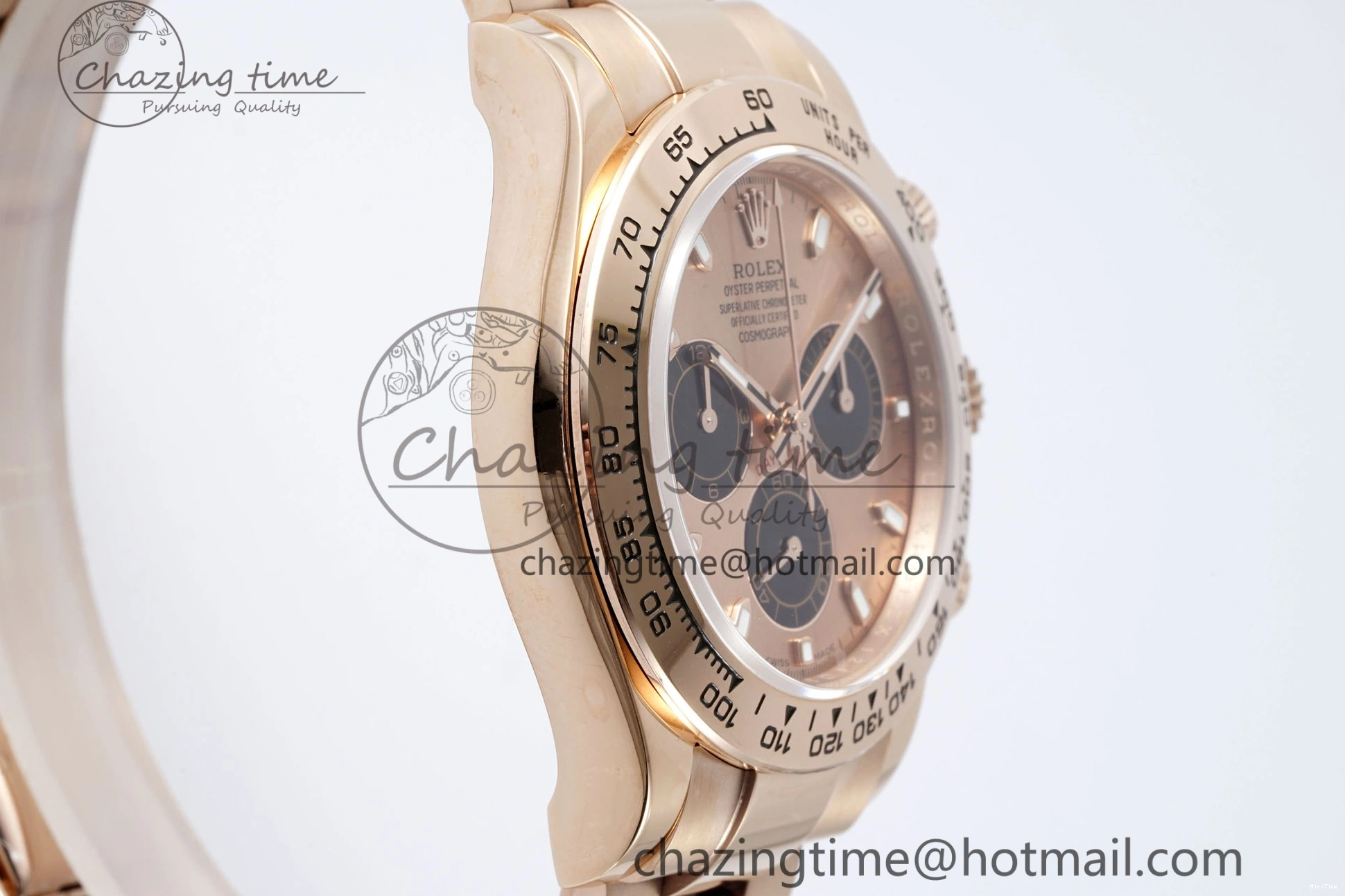MiroTime 0309 Sporty Daytona 116505 QF 1:1 Best Edition RG Dial on RG Bracelet SA4130 V 1755